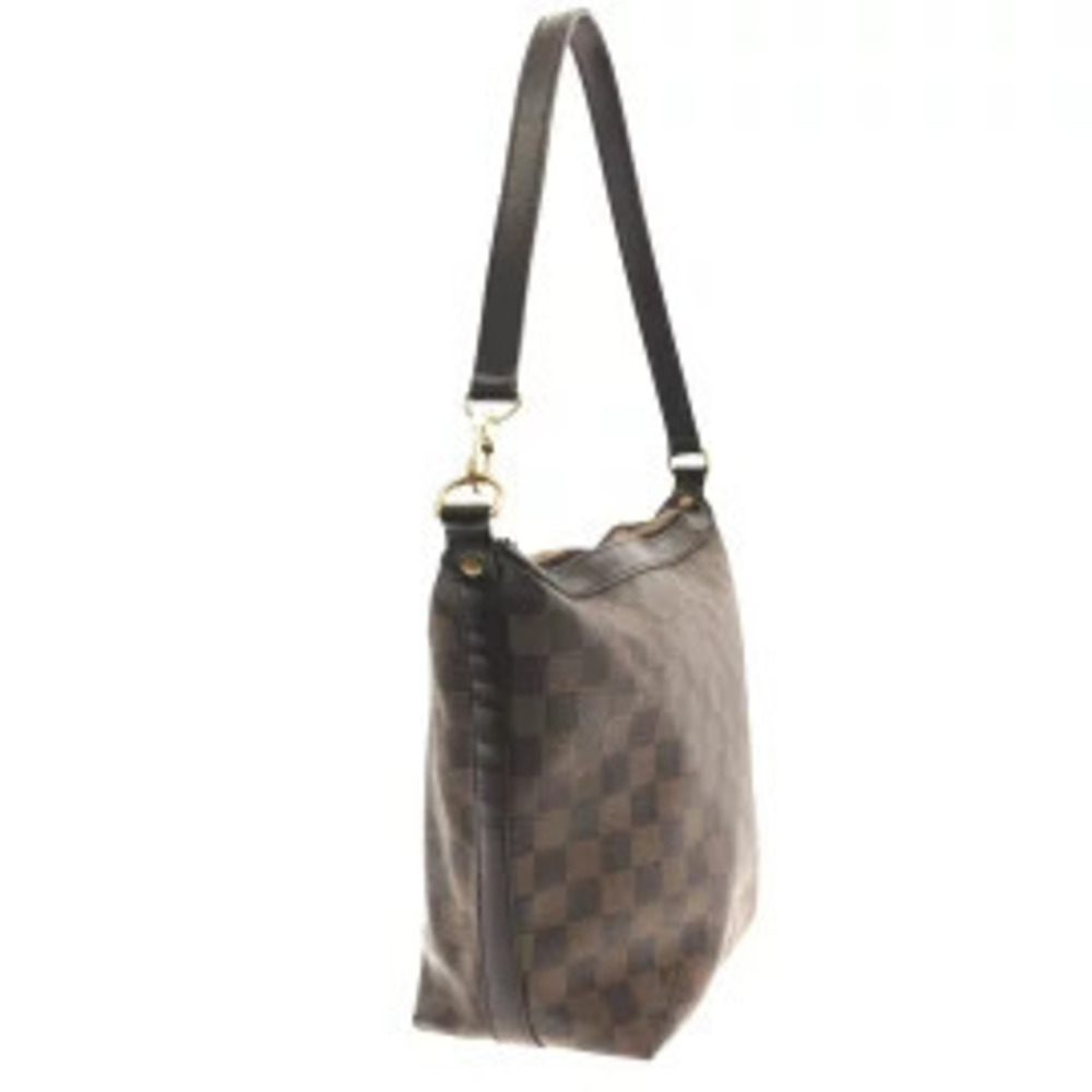 Louis Vuitton Irovo Shoulder Bag Ebene Brown Damier